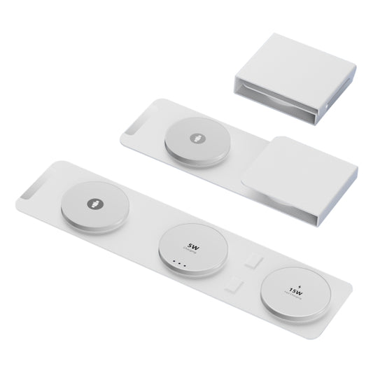 H34 15W 3 in 1 MagSafe Magnetic Folding Wireless Charger