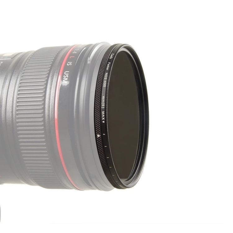 ND2 to ND400 ND Filter Lens 52mm Suitable with Go pro and  action 5 pro filter adapter