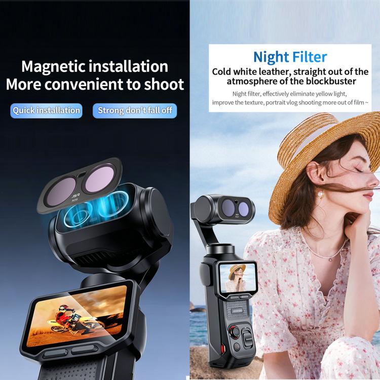 Insta360 Luna Ultra Magnetic Filter Kit — UV, CPL, ND, Black Mist