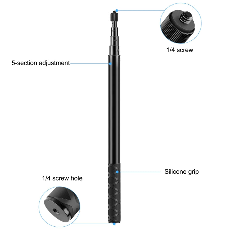 157cm Selfie Stick for Insta360 X4 / GoPro Hero - India