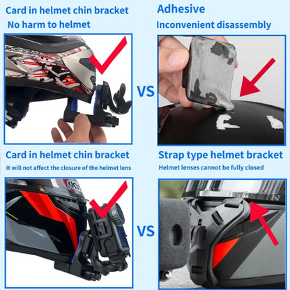 GoPro Helmet Chin Mount for Motorcycles - Buy Online India