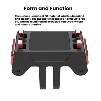 Magnetic Quick-Release Adapter Base for Insta360 X5, Ace Pro 2, Ace Pro, 2-claw Magnetic Adapter