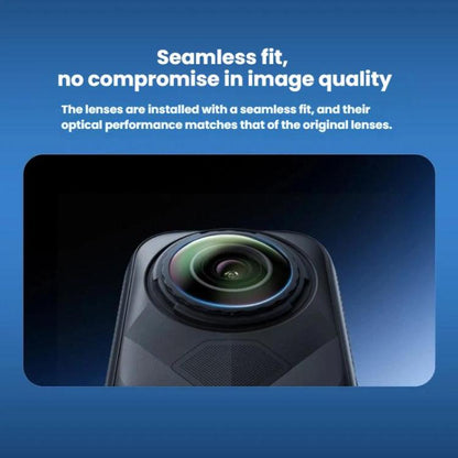 For Insta360 X5 Original Replacement Lens Kit With Tools For Easy Lens Change And Protection