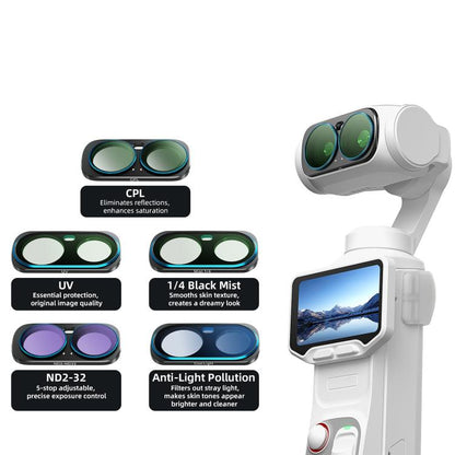 Insta360 Luna Ultra Magnetic Filter — aMagisn CPL/UV/ND/VND (14 Options)
