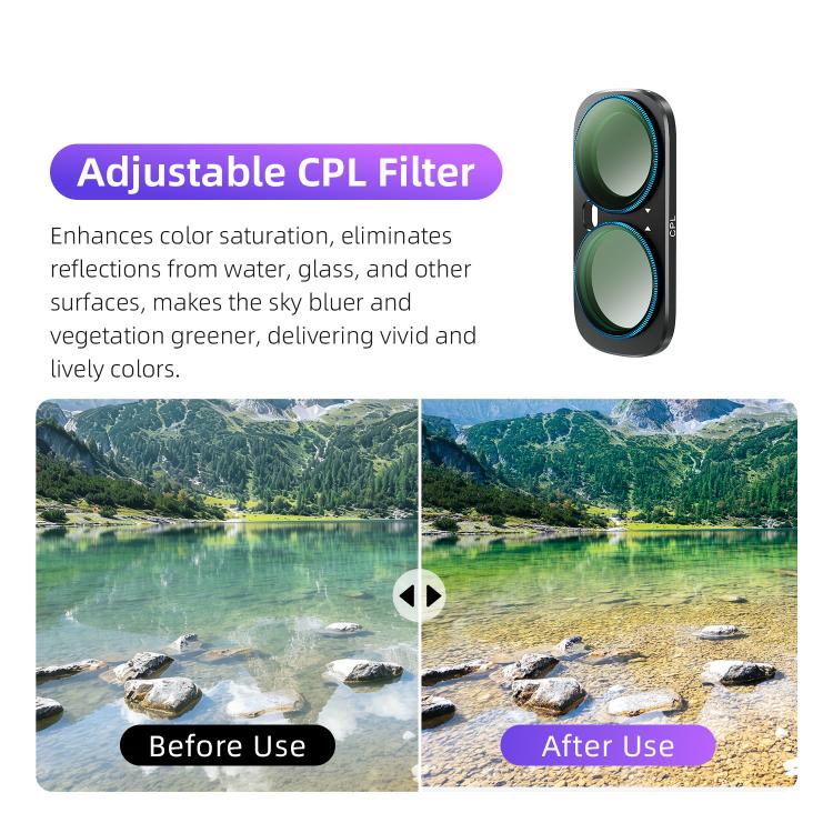 Insta360 Luna Ultra Magnetic Filter — aMagisn CPL/UV/ND/VND (14 Options)