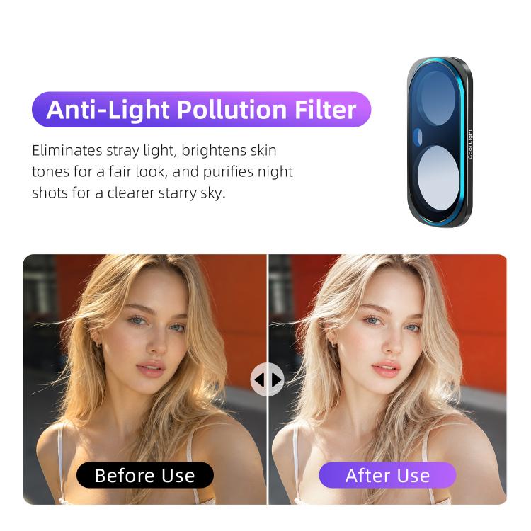 Insta360 Luna Ultra Magnetic Filter — aMagisn CPL/UV/ND/VND (14 Options)