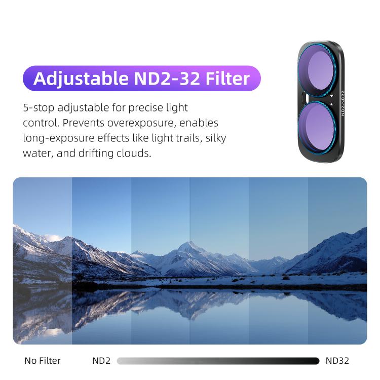Insta360 Luna Ultra Magnetic Filter — aMagisn CPL/UV/ND/VND (14 Options)