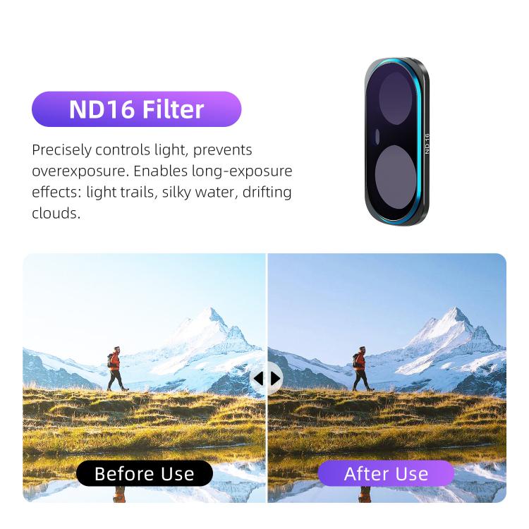 Insta360 Luna Ultra Magnetic Filter — aMagisn CPL/UV/ND/VND (14 Options)