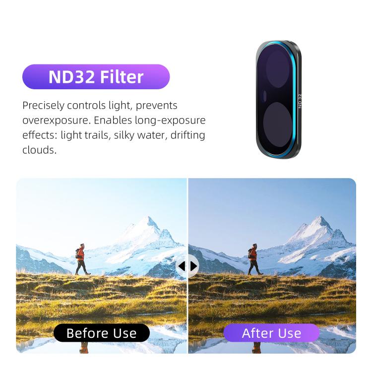 Insta360 Luna Ultra Magnetic Filter — aMagisn CPL/UV/ND/VND (14 Options)