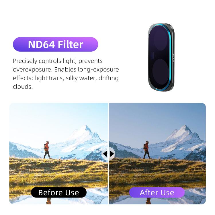 Insta360 Luna Ultra Magnetic Filter — aMagisn CPL/UV/ND/VND (14 Options)