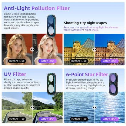 Insta360 Luna Ultra Magnetic Filter — aMagisn CPL/UV/ND/VND (14 Options)