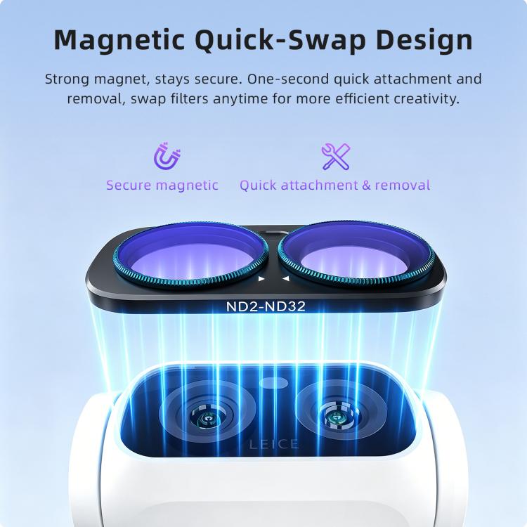 Insta360 Luna Ultra Magnetic Filter — aMagisn CPL/UV/ND/VND (14 Options)