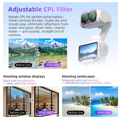 Insta360 Luna Ultra Magnetic Filter — aMagisn CPL/UV/ND/VND (14 Options)